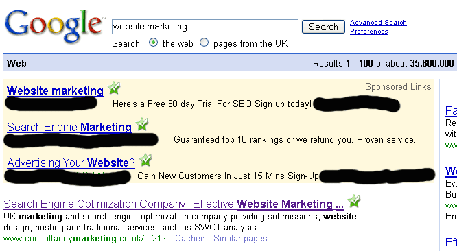 Google SERP